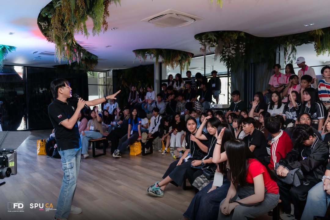 เจาะลึกเบื้องหลังงานตัดต่อและเกรดสี Workshop สุดเข้มข้นจากสาขาภาพยนตร์และสื่อดิจิทัล ศรีปทุม